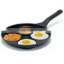 Cast Iron Kitchen 3-Cup Frying Egg Pan Multifunctional Breakfast Fryer Skillet Fryer Mold Cooking Pan Cookware thumbnail-3
