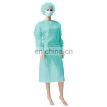 Non Woven Disposable Visit Gown working clothes isolation gown for Hospital Food Factory