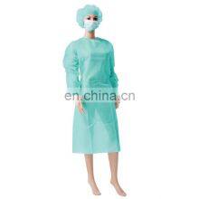 Non Woven Disposable Visit Gown Working Clothes Isolation Gown for Hospital Food Factory thumbnail-1