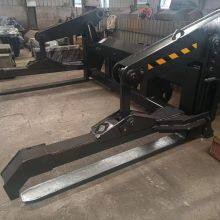 China Double Top Clamp Pipe Forks Attachments for Wheel Loader,wheel Loader Grapple Manufacture