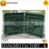 Outdoor Plastic Green Table For Events