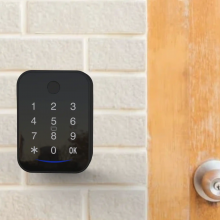 Digital Lock Box for Keys With Code, Electronic Wall Mount Key Safe With Bluetooth Connection to IOS/Android App and Sharable Keypad Codes