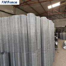 Galvanized Welded Fencing Net Iron Wire Mesh/ Welded Iron Wire Grid Chicken Wire Mesh Roll Sand Sieving Mesh thumbnail-4