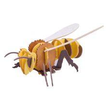 Insects Cardboard Puzzle DIY Series BEE Model Kits Assemble Toys Kids Children 3D Paper Puzzles thumbnail-3