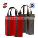 6 Pack Wine Bag Non Woven 6 Bottle Wine Tote Bag thumbnail-1