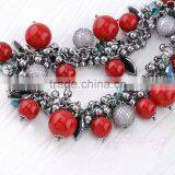 Hi Quality Latest Design Pearl Fancy Beaded Necklace thumbnail-3