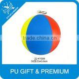 Newly Popular Eco-friednly 3D Custom Soft pu Keychain thumbnail-1