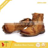 Comfortable custom winter leather men shoes in guangzhou