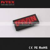 Digital Blue Rechargeable Battery Backup Mini LED Display / LED Name Badge / Digital Badge thumbnail-5