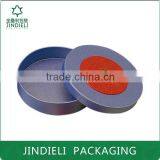 Blue Round Cardboard Food Packaging Box