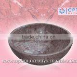 MERINA PINK MARBLE SINK - 003