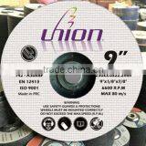 9inch 230X3X22.2mm DEPRESSED Cutting Disc for Metal/steel