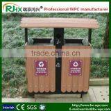 Moisture-proof Wood-plastic Composite Dustbin/composite Decking Material Garbage Can thumbnail-4