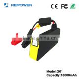 SGS CE FCC ROHS ISO9001 UN38.3 MSDS Certification and Jump Start Type Multi-function Car Battery