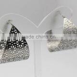 Women Simple Trendy Styles Stainless Steel Hoop Fashion Earrings for Wedding Designs thumbnail-6