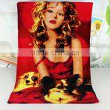 Wholesale China Factory 100% Cotton Customed Printing Beach Towel thumbnail-2