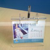 Cheapest transparent Acrylic magnetic refrigerator calendar with Experienced Factory Made