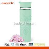 Glass Water Bottle With Fruit Infuser And Flip Lid Quality Choice Most Popular thumbnail-1