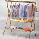 New! X type multifunctional aluminum clothes drying rack hanger rack