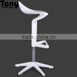 Classic Furniture Plastic Metal Bar Stool thumbnail-3