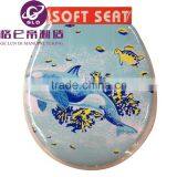 GLD 2016 Hot Sell Europea PVC Printing Soft Toilet Seat Cover,toilet Seat Quality Choice thumbnail-6