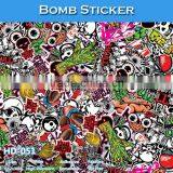HD-049 Car Body Side Design Bomb Sticker Automobiles & Motorcycles thumbnail-5