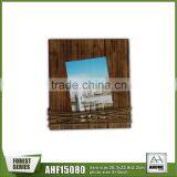Specifical Reclaimed Wooden Picture Photo Frame With Hemp Rope Quality Choice