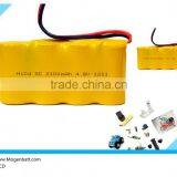 Lower Price Ni-CD Rechargeable Battery Pack 4.8 Volt 2100 MAh NiCD NiMH Rechargeable Battery Pack Ni-MH thumbnail-1