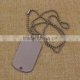 Wholesale Zinc Alloy Dog Tag With Necklace thumbnail-3
