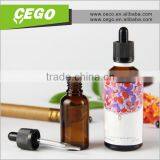 e Liquid Label Printing Gold Silver Plated Dropper Bottle With Paper Box thumbnail-3
