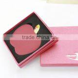 2015 Hot Sales Apple Shape Stainless Steel Compact Mirror,MD702 thumbnail-2