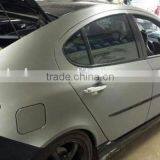 Gold and Brushed Chrome Films and Carbon Fiber