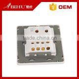 High Quality Pure White BIHU Flat Face Panel Remote Control Push Button Smart Switch thumbnail-5