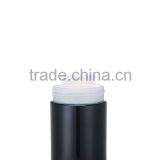 8oz/250ml Black Chromed/ Metallized Plastic HDPE Bottle thumbnail-4