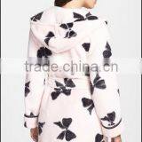 Warm Sexy Women Coral Fleece Bathrobe thumbnail-2