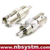 AV to BNC Adapter/BNC Female to RCA Male Adaptor