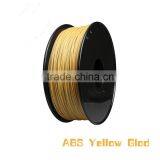 3D Printer ABS Filament 1.75mm/3.0mm Yellow Glod