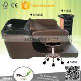 One Set of SPB005 Hair Washing Shampoo Bed With Stool and Trolley