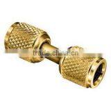 China Steel Brass Female Knurled Swivel Coupler