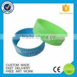 Fashion New Novelty Two Color Thick Silicone Bracelets thumbnail-5