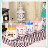 Ceramic Cookware Sets in Spices Canister Set Design for Salt and Pepper and Sugar thumbnail-2