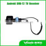 Mini Portable Decoder tv Receiver Dvb t2 Pad tv Tuner for Android Phone thumbnail-2
