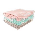 Light Weight Reversible Baby Import Cotton Blanket Wholesale