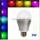 Hot Sale E27 2.4G Mi.light 6W 9W LED RGBW Bulb
