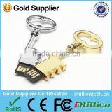 Old Key USB 8gb, Metal Gold USB Key