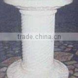 White Marble Pedestal