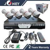 4 Channel Ahd Dvr Kits 4ch Support 3G,Wifi,Cloud 1 SATA HDD