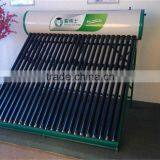 200 Liters Unpressurized Evacuated Tube Solar Water Heating System
