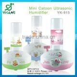 ultrasonic humidifier piezoelectric transducer bottle can be changed ultrasonic air humidifier best product hot in 2014