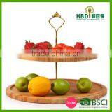 Bamboo Bilayer Lazy Susan thumbnail-2